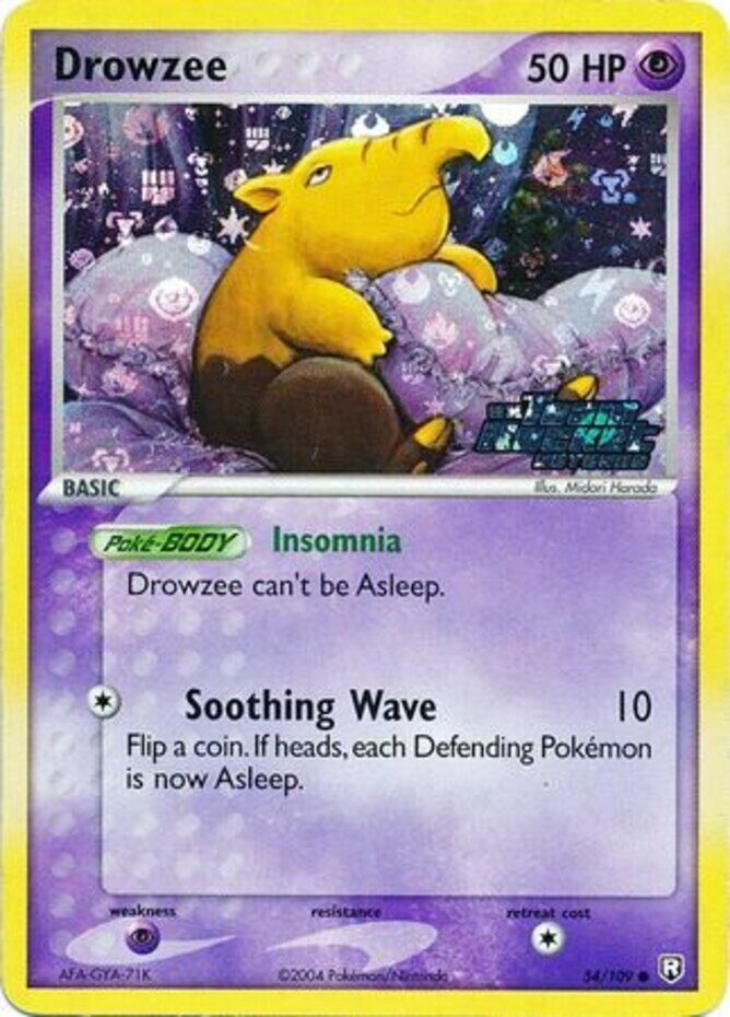 Drowzee (54/109) (Stamped) [EX: Team Rocket Returns] - The Mythic Store | 24h Order Processing