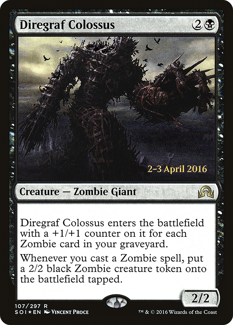 Diregraf Colossus [Shadows over Innistrad Prerelease Promos] - The Mythic Store | 24h Order Processing