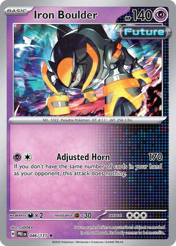 Iron Boulder (046/131) [Scarlet & Violet: Prismatic Evolutions] - The Mythic Store | 24h Order Processing