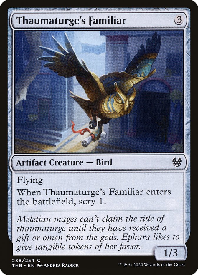 Thaumaturge's Familiar [Theros Beyond Death] - The Mythic Store | 24h Order Processing