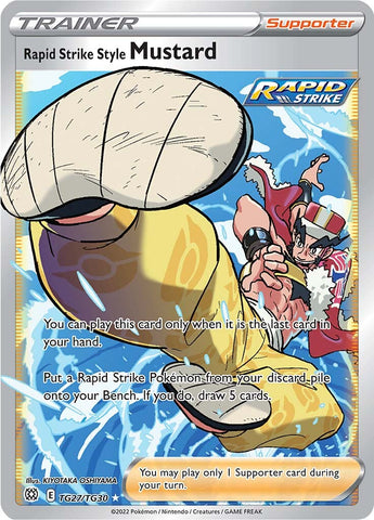 Rapid Strike Style Mustard (TG27/TG30) [Sword & Shield: Brilliant Stars] - The Mythic Store | 24h Order Processing