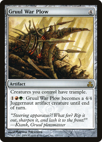 Gruul War Plow [Guildpact] - The Mythic Store | 24h Order Processing