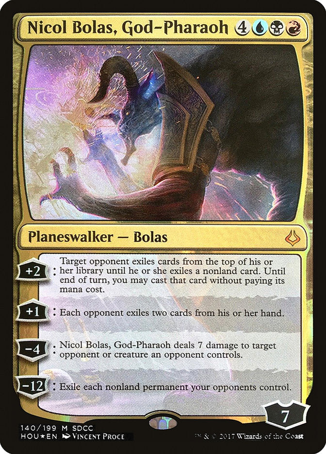 Nicol Bolas, God-Pharaoh [San Diego Comic-Con 2017] - The Mythic Store | 24h Order Processing