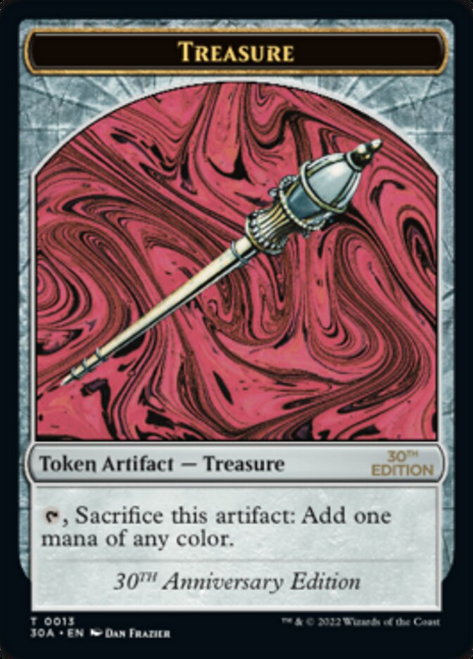 Treasure Token (013) [30th Anniversary Tokens] - The Mythic Store | 24h Order Processing