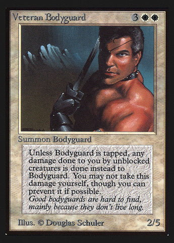 Veteran Bodyguard [International Collectors' Edition] - The Mythic Store | 24h Order Processing