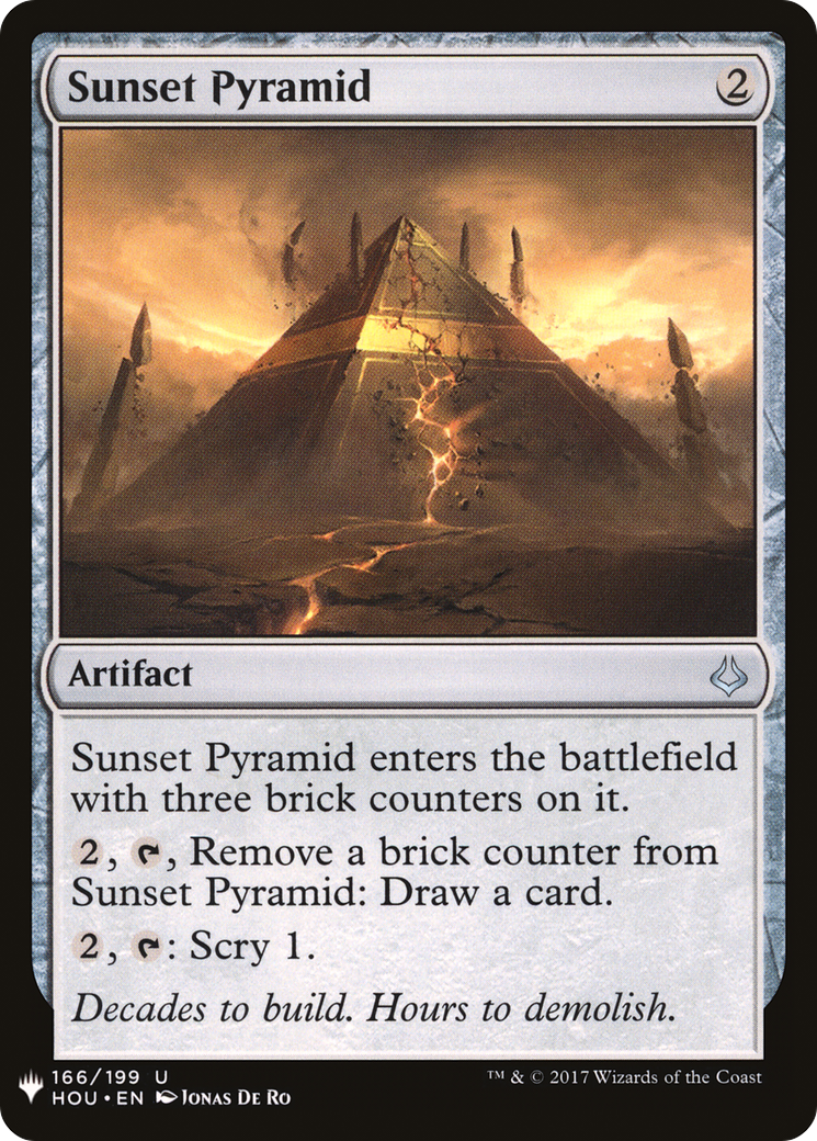 Sunset Pyramid [Mystery Booster] - The Mythic Store | 24h Order Processing