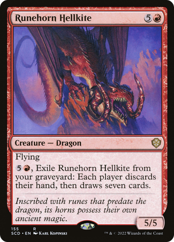Runehorn Hellkite [Starter Commander Decks] - The Mythic Store | 24h Order Processing
