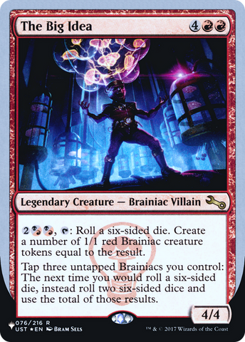 The Big Idea (Unfinity Foil Edition) [The List] - The Mythic Store | 24h Order Processing