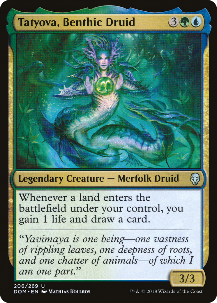 Tatyova, Benthic Druid [Dominaria] - The Mythic Store | 24h Order Processing
