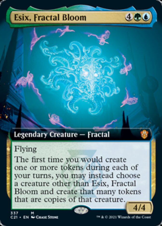 Esix, Fractal Bloom (Extended Art) [Commander 2021] - The Mythic Store | 24h Order Processing