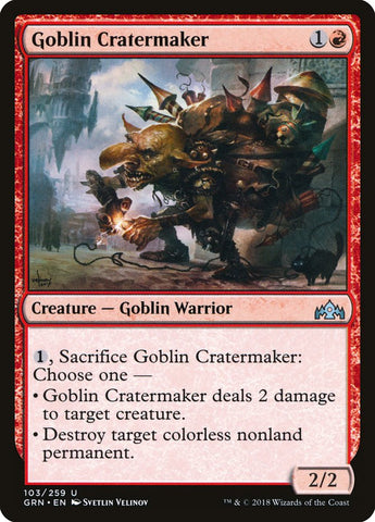 Goblin Cratermaker [Guilds of Ravnica] - The Mythic Store | 24h Order Processing