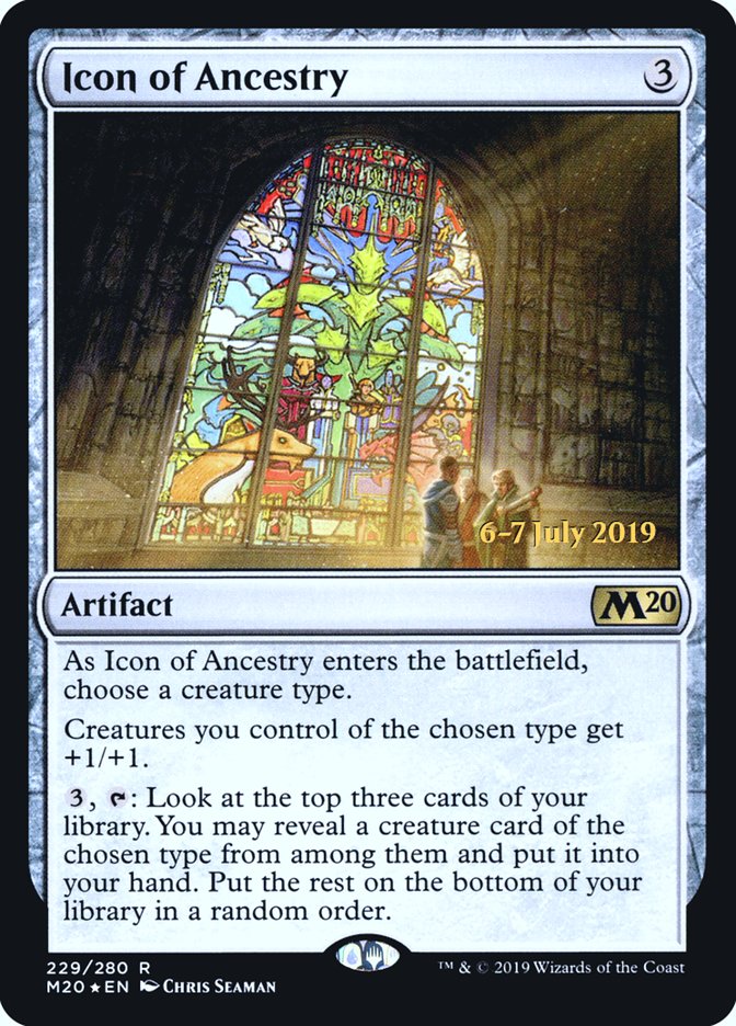 Icon of Ancestry [Core Set 2020 Prerelease Promos] - The Mythic Store | 24h Order Processing