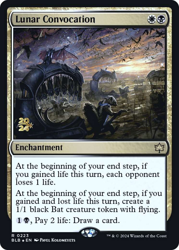 Lunar Convocation [Bloomburrow Prerelease Promos] - The Mythic Store | 24h Order Processing