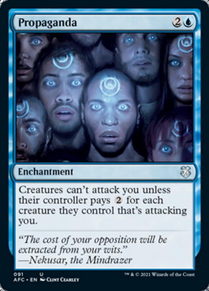 Propaganda [Dungeons & Dragons: Adventures in the Forgotten Realms Commander] - The Mythic Store | 24h Order Processing