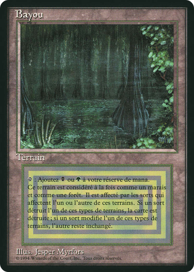 Bayou [Foreign Black Border] - The Mythic Store | 24h Order Processing