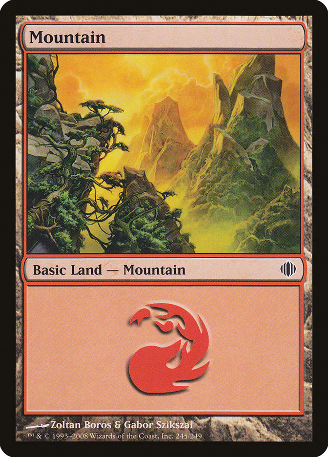 Mountain (245) [Shards of Alara] - The Mythic Store | 24h Order Processing