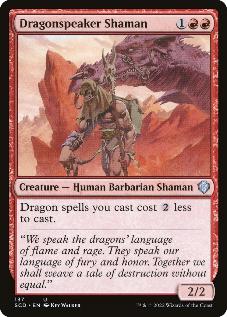 Dragonspeaker Shaman [Starter Commander Decks] - The Mythic Store | 24h Order Processing