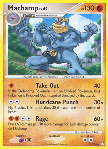 Machamp (20/100) [Diamond & Pearl: Stormfront] - The Mythic Store | 24h Order Processing