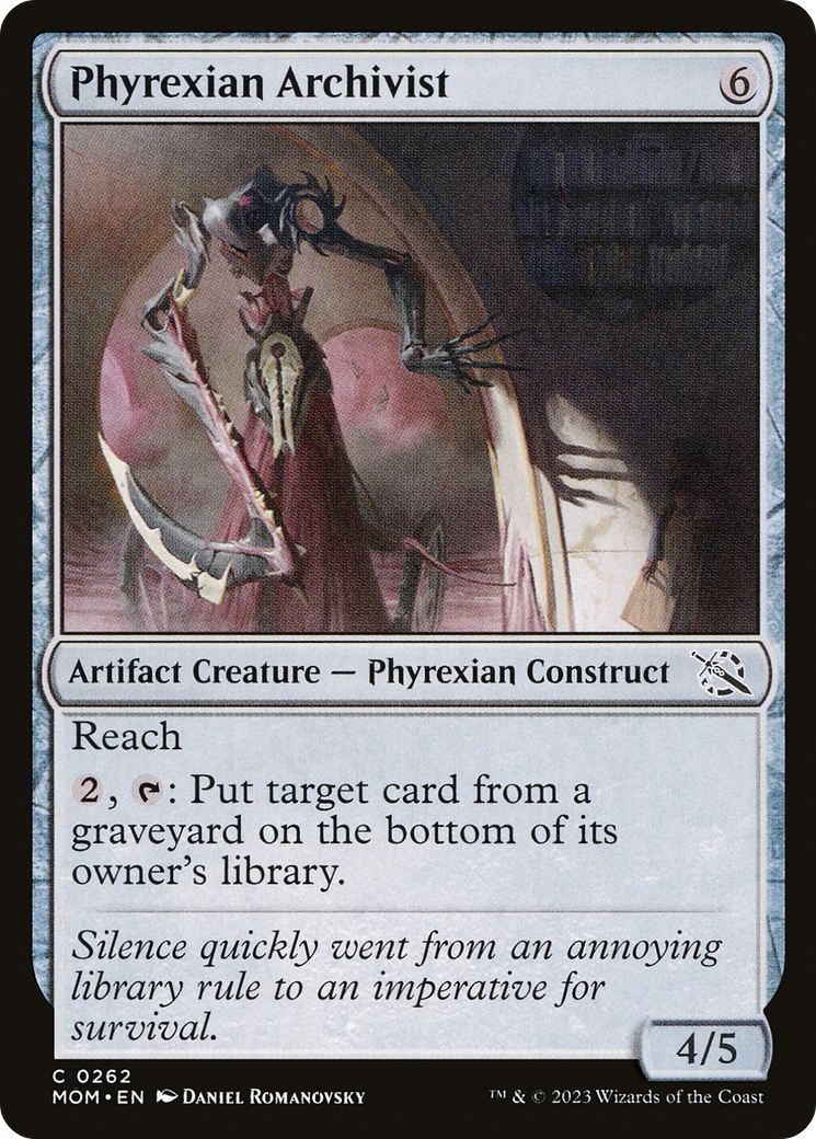 Phyrexian Archivist [March of the Machine] - The Mythic Store | 24h Order Processing