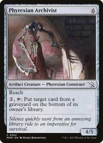 Phyrexian Archivist [March of the Machine] - The Mythic Store | 24h Order Processing