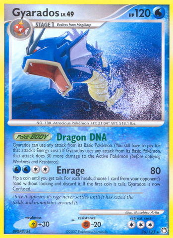 Gyarados (26/123) [Diamond & Pearl: Mysterious Treasures] - The Mythic Store | 24h Order Processing