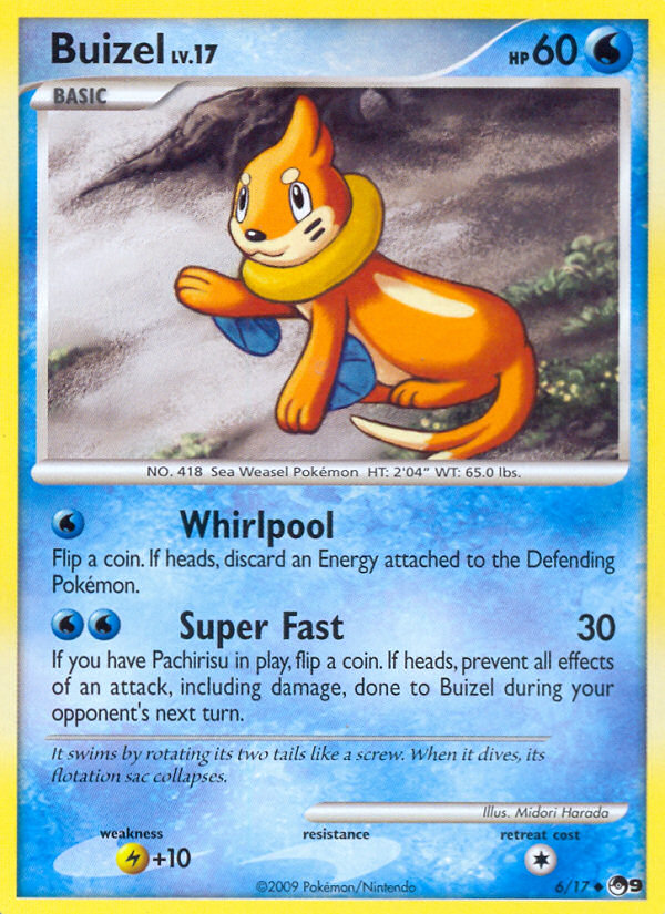 Buizel (6/17) [POP Series 9] - The Mythic Store | 24h Order Processing
