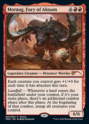 Moraug, Fury of Akoum [Year of the Ox 2021] - The Mythic Store | 24h Order Processing