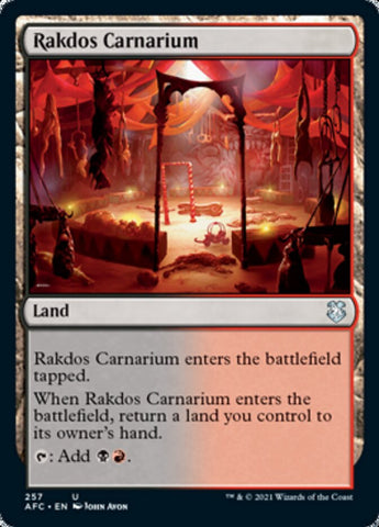 Rakdos Carnarium [Dungeons & Dragons: Adventures in the Forgotten Realms Commander] - The Mythic Store | 24h Order Processing