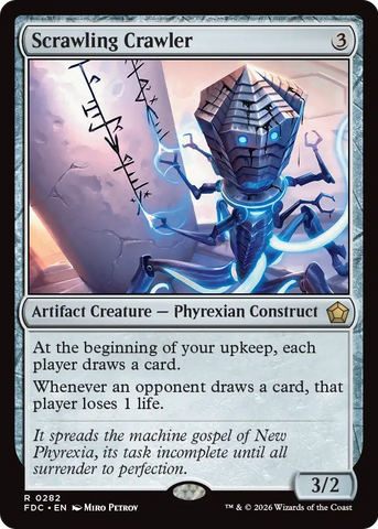 Scrawling Crawler [Foundations Commander] - The Mythic Store | 24h Order Processing