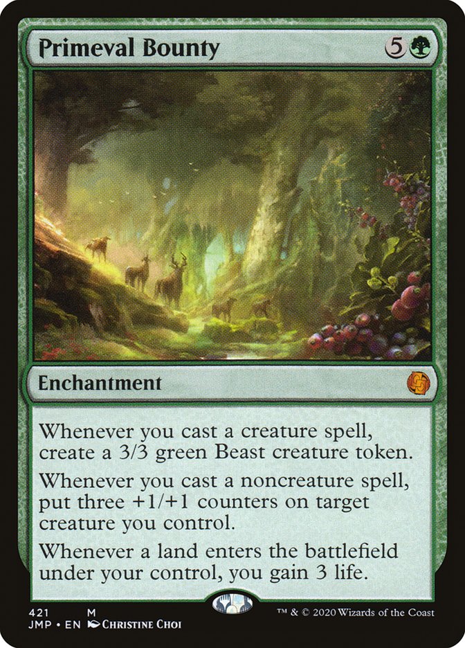 Primeval Bounty [Jumpstart] - The Mythic Store | 24h Order Processing