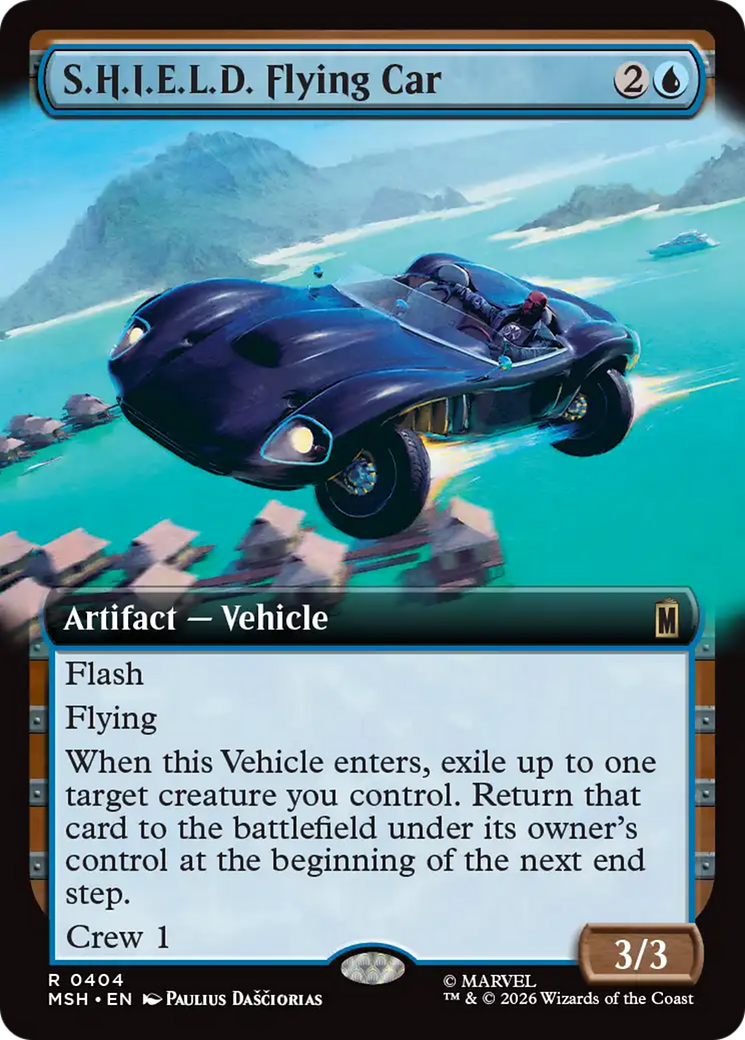 S.H.I.E.L.D. Flying Car (Extended Art) [Marvel Super Heroes] - The Mythic Store | 24h Order Processing