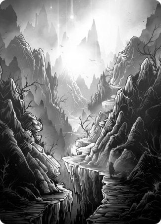 Mountain Art Card [Innistrad: Midnight Hunt Art Series] - The Mythic Store | 24h Order Processing