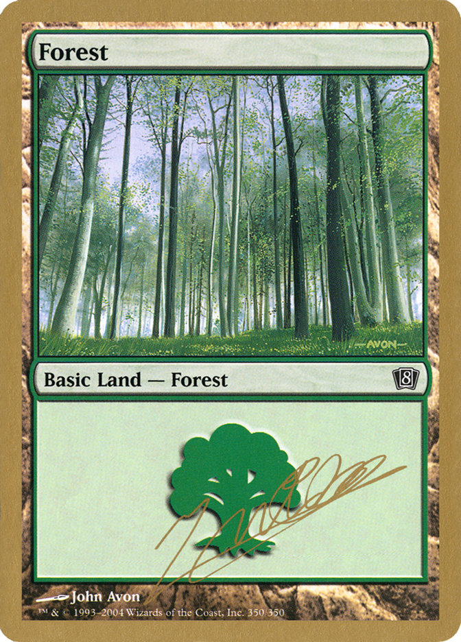 Forest (jn350) (Julien Nuijten) [World Championship Decks 2004] - The Mythic Store | 24h Order Processing