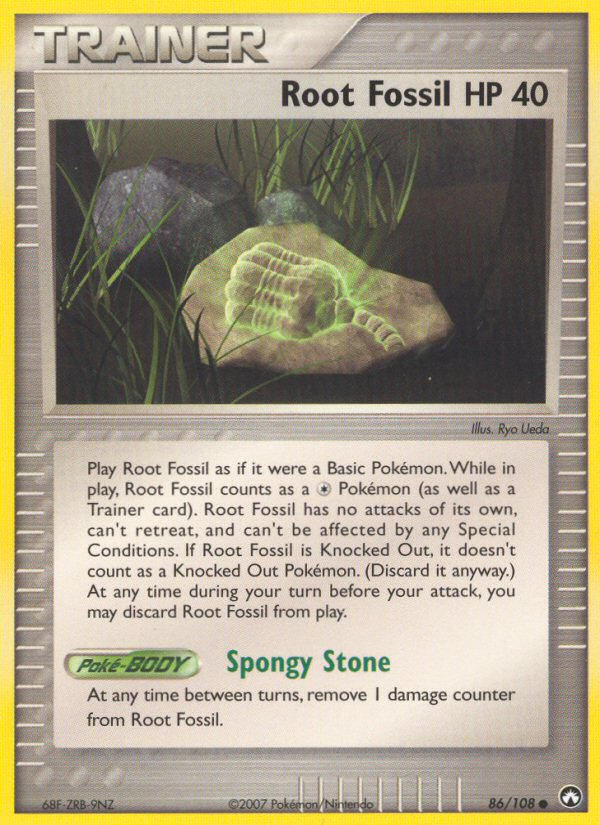 Root Fossil (86/108) [EX: Power Keepers] - The Mythic Store | 24h Order Processing