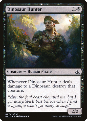 Dinosaur Hunter [Rivals of Ixalan] - The Mythic Store | 24h Order Processing