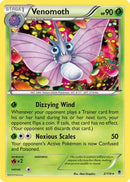 Venomoth (2/119) [XY: Phantom Forces] - The Mythic Store | 24h Order Processing