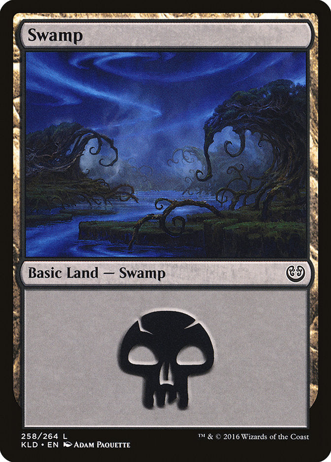 Swamp (258) [Kaladesh] - The Mythic Store | 24h Order Processing