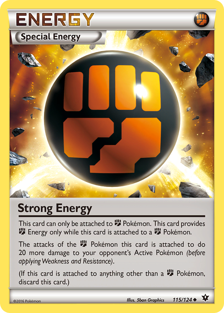 Strong Energy (115/124) [XY: Fates Collide] - The Mythic Store | 24h Order Processing