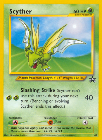 Scyther (45) [Wizards of the Coast: Black Star Promos] - The Mythic Store | 24h Order Processing