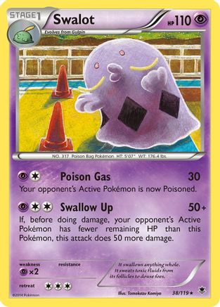 Swalot (38/119) [XY: Phantom Forces] - The Mythic Store | 24h Order Processing