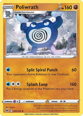 Poliwrath (085/196) [Sword & Shield: Lost Origin] - The Mythic Store | 24h Order Processing