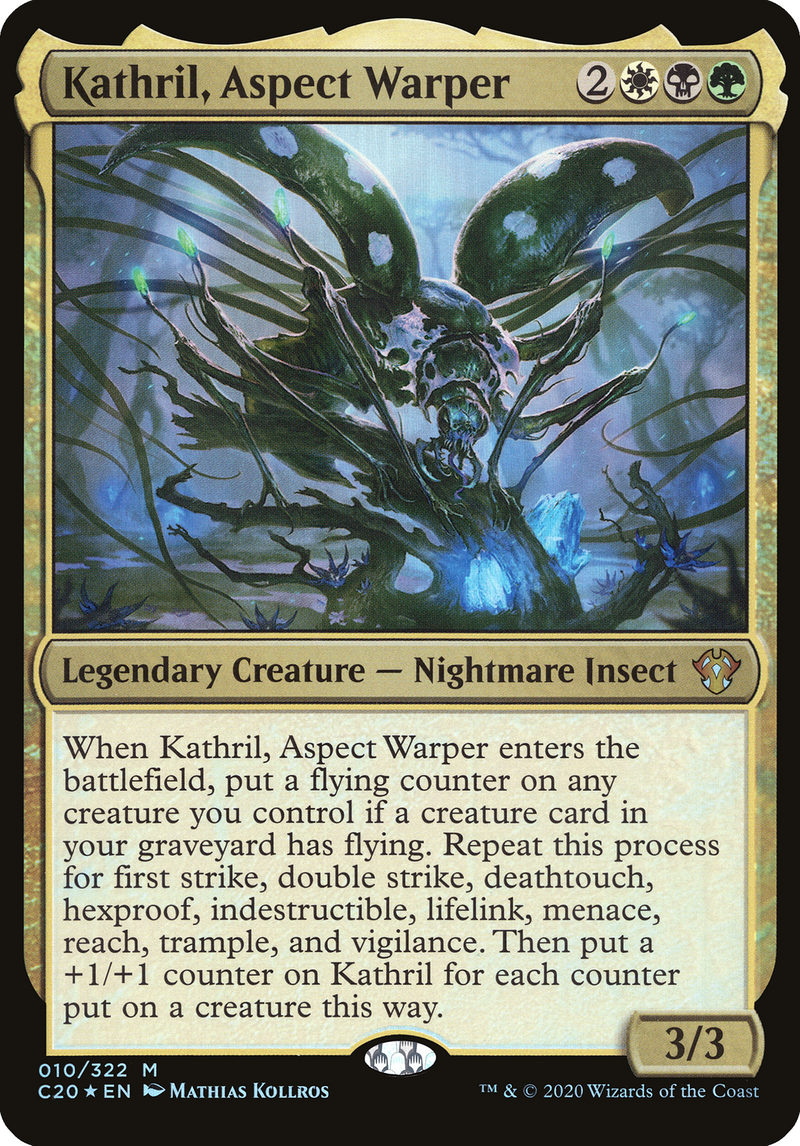 Kathril, Aspect Warper (Oversized) [Commander 2020 Oversized] - The Mythic Store | 24h Order Processing
