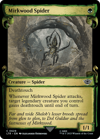 Mirkwood Spider [The Lord of the Rings: Tales of Middle-Earth Showcase Scrolls] - The Mythic Store | 24h Order Processing