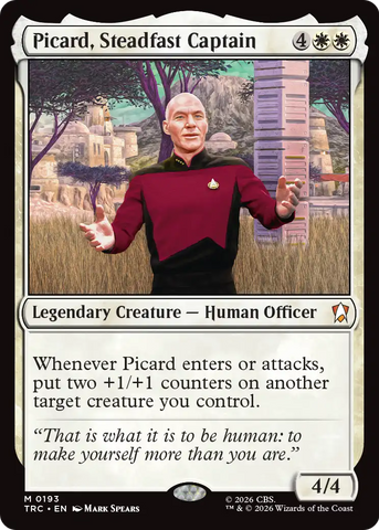 Picard, Steadfast Captain [Star Trek Commander] - The Mythic Store | 24h Order Processing