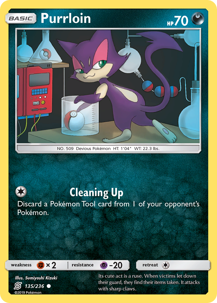 Purrloin (135/236) [Sun & Moon: Unified Minds] - The Mythic Store | 24h Order Processing