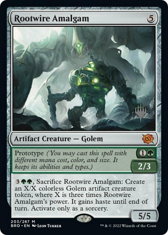 Rootwire Amalgam (Promo Pack) [The Brothers' War Promos] - The Mythic Store | 24h Order Processing