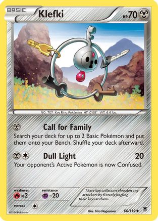 Klefki (66/119) [XY: Phantom Forces] - The Mythic Store | 24h Order Processing