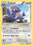 Exploud (85/119) [XY: Phantom Forces] - The Mythic Store | 24h Order Processing