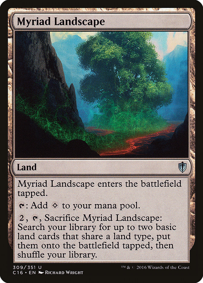 Myriad Landscape [Commander 2016] - The Mythic Store | 24h Order Processing