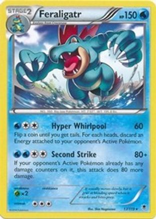 Feraligatr (17/119) (Theme Deck Exclusive) [XY: Phantom Forces] - The Mythic Store | 24h Order Processing